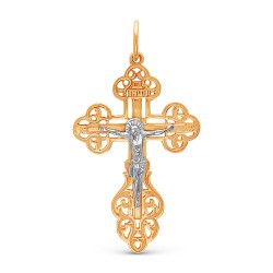 AG3-275 Православный крест. Золото 585.