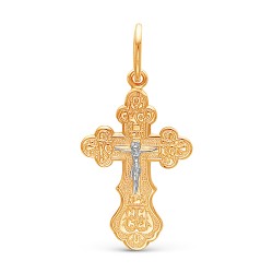 AG3-8864 Православный крест. Золото 585.