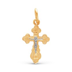 AG3-8862 Православный крест. Золото 585.