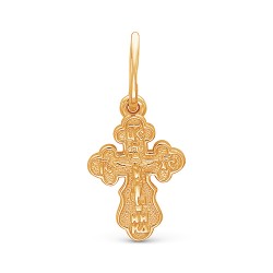AG3-073 Православный крест. Золото 585.