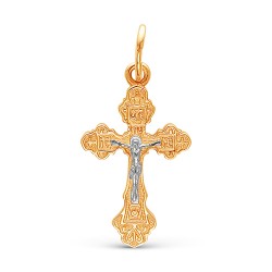 AG3-8863 Православный крест. Золото 585.
