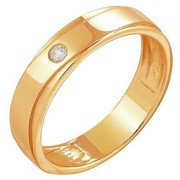 AG1-8104k Обручальное кольцо.Золото 585.
