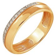 AG1-8105 Обручальное кольцо.Золото 585.