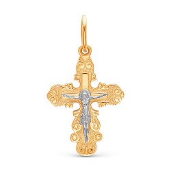 AG3-8860 Православный крест. Золото 585.