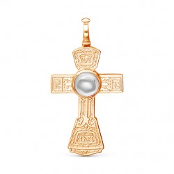 AG3-9144 Православный крест. Золото 585.