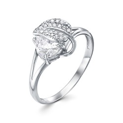 AG1-9939 Кольцо с фианитами. Серебро 925.