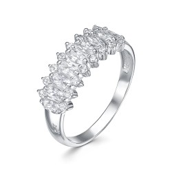 AG1-10057 Кольцо с фианитами. Серебро 925.