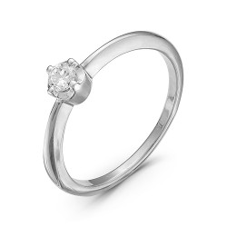 AG1-8778 Кольцо с фианитами. Серебро 925.