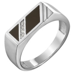 AG1-8645 Печаткаиз серебра 925 пробы с родированием.Серебро 925.