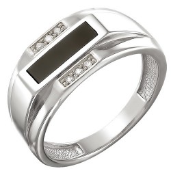AG1-8655 Печаткаиз серебра 925 пробы с родированием.Серебро 925.