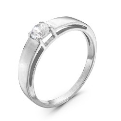 AG1-8797 Кольцо с фианитами. Серебро 925.