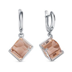 AG2-10310 Серьги с фианитами. Серебро 925.