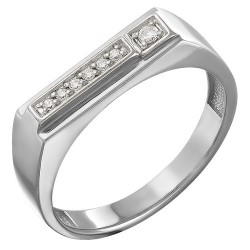AG1-8652 Печаткаиз серебра 925 пробы с родированием.Серебро 925.