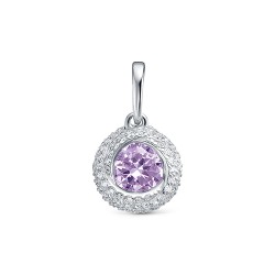 AG3-10115 Подвеcка с фианитами. Серебро 925.