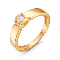AG1-8771 Кольцо с бриллиантами.Золото 585.