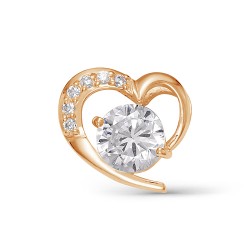 AG3-9731 Подвеска с фианитами. Золото 585.