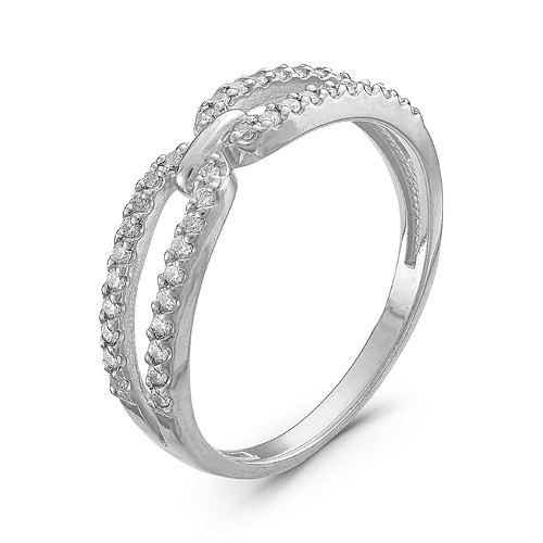 AG1-8829 Кольцо с фианитами. Серебро 925. 