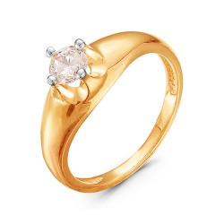 AG1-8795 Кольцо с бриллиантами.Золото 585.