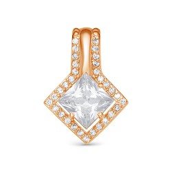 AG3-9726 Подвеска с фианитами. Золото 585.