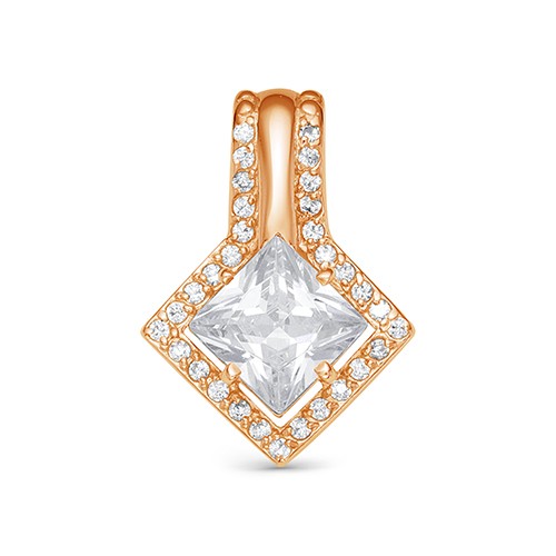 AG3-9726 Подвеска с фианитами. Золото 585. 