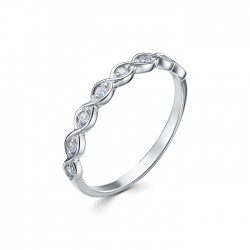 AG1-10531 Серьги с фианитами. Серебро 925.