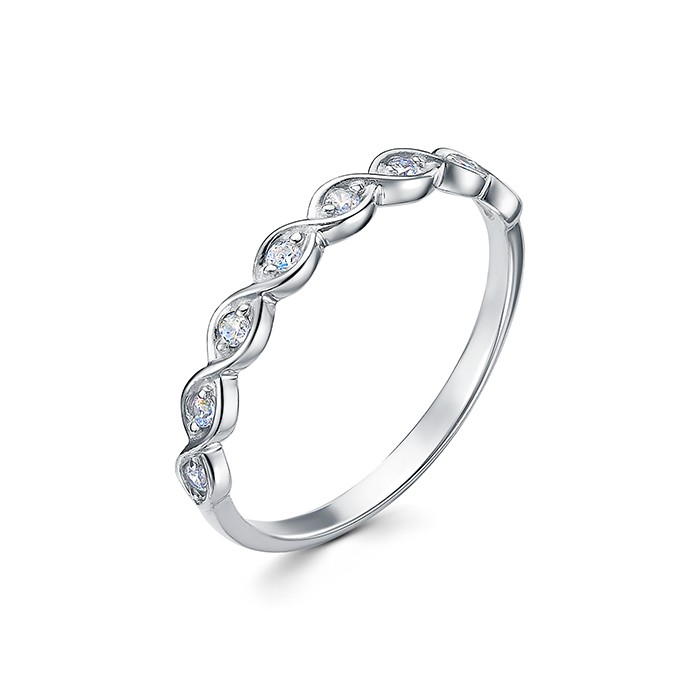 AG1-10531 Серьги с фианитами. Серебро 925. 