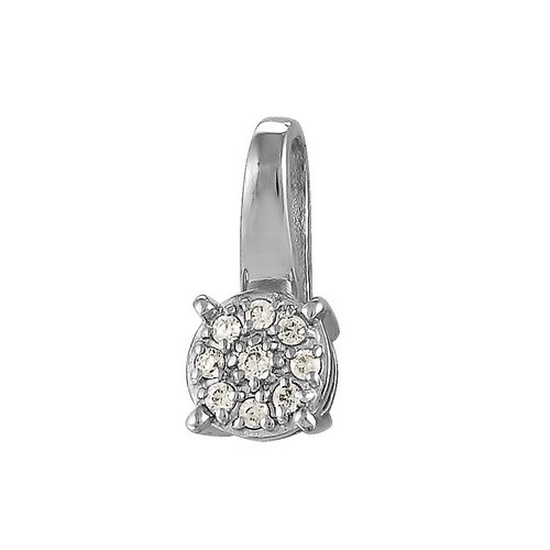 AG3-8681 Подвеска с фианитами. Серебро 925. 