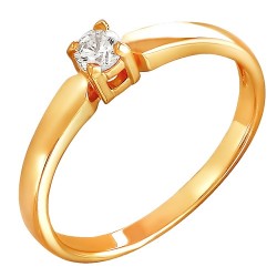 AG1-094 AGd Кольцо с бриллиантами.Золото 585.