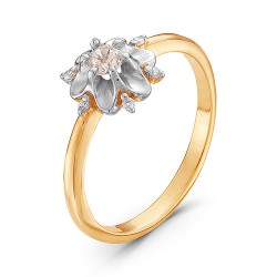 AG1-8785 Кольцо с бриллиантами.Золото 585.