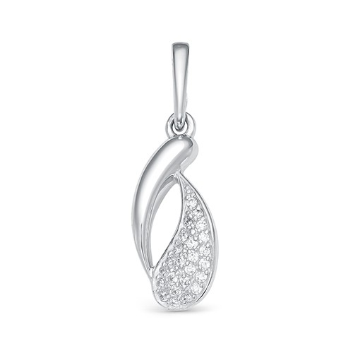 AG3-9752 Подвеcка с фианитами. Серебро 925. 