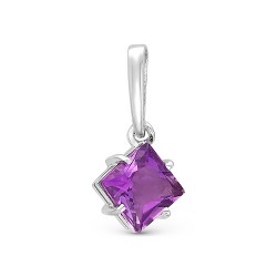 AG3-9268 Подвеcка с фианитами. Серебро 925.
