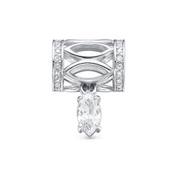 AG3-10284 Подвеcка с фианитами. Серебро 925.