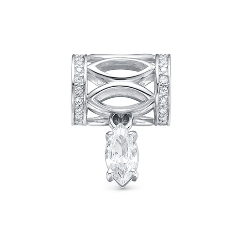 AG3-10284 Подвеcка с фианитами. Серебро 925. 