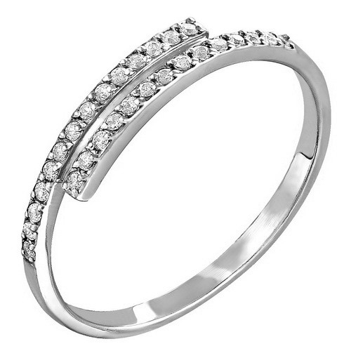 AG1-8359 Кольцо с фианитами. Серебро 925. 