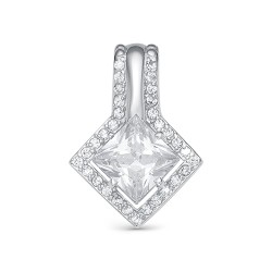 AG3-9726 Подвеcка с фианитами. Серебро 925.