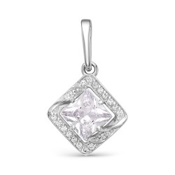 AG3-9728 Подвеcка с фианитами. Серебро 925.