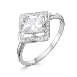 AG1-9728 Кольцо с фианитами. Серебро 925.