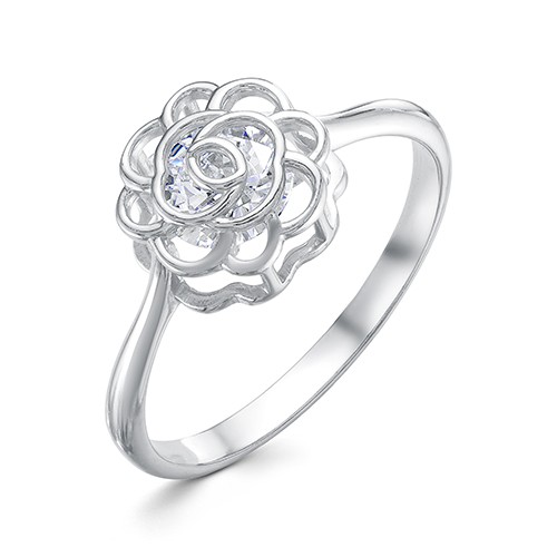 AG1-9859 Кольцо с фианитами. Серебро 925. 