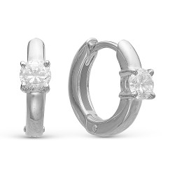 AG2-8817 Серьги с фианитами. Серебро 925.