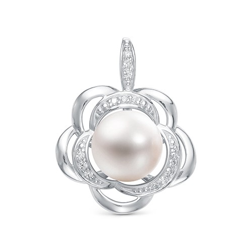 AG3-9872 Подвеcка с фианитами. Серебро 925. 