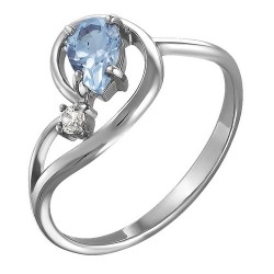 AG1-8613 Кольцо с фианитами. Серебро 925.