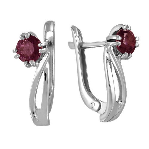 AG2-8675 Серьги с фианитами. Серебро 925. 